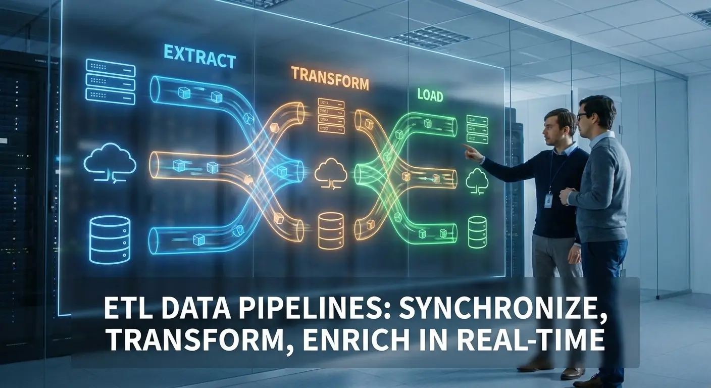 ETL & Pipelines - Flux de données automatisés