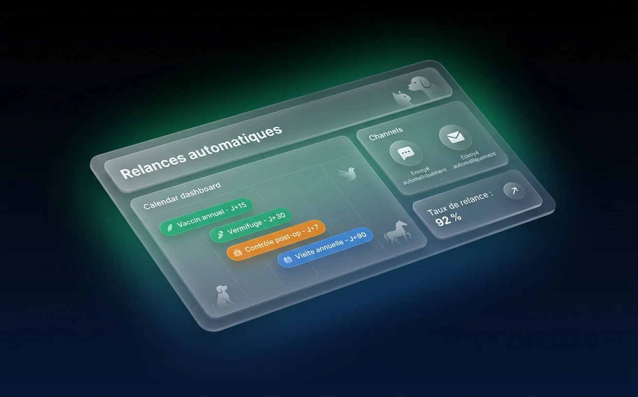 Relances automatiques vaccins vermifuges et contrôles post-op