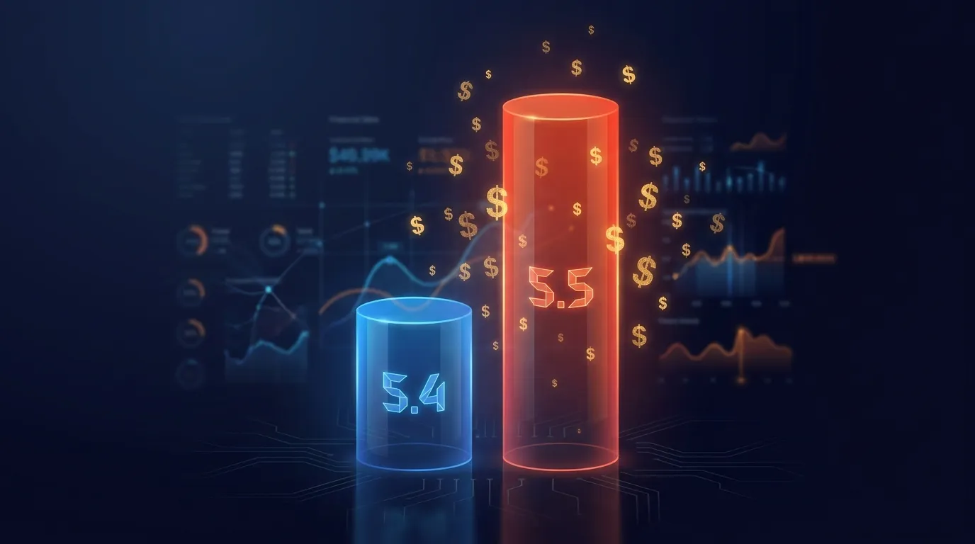 Comparaison des coûts API entre GPT-5.4 et GPT-5.5